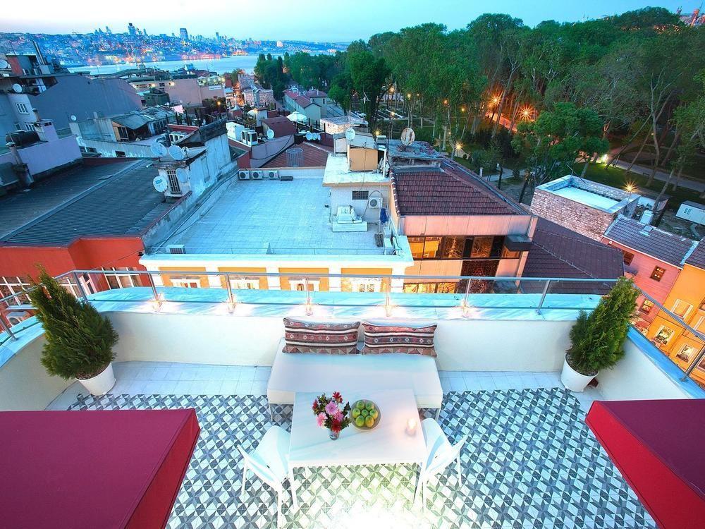 Neda Hotel Istanbul Exterior foto