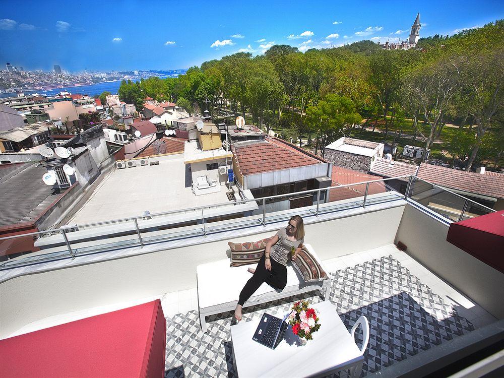 Neda Hotel Istanbul Exterior foto