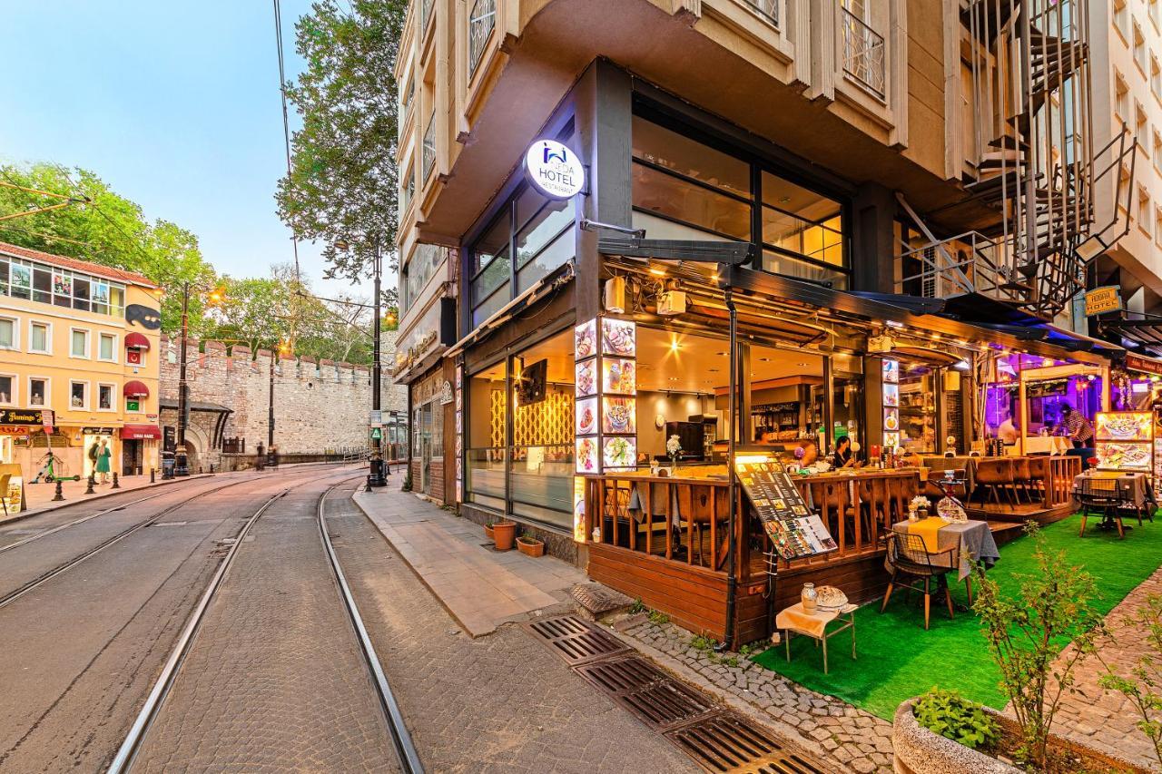 Neda Hotel Istanbul Exterior foto