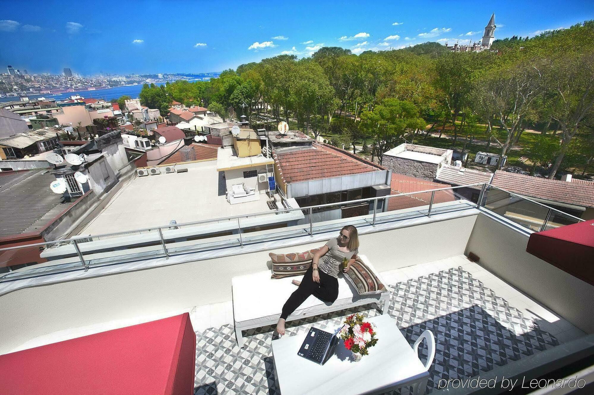 Neda Hotel Istanbul Exterior foto